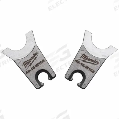 MILWAUKEE Upper and Lower Crimping Die: W Style Dies, For Use With 2678-20 - Milwaukee Replacement Crimping Dies