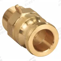 Cam and Groove Adapter: 2 in Coupling Size, 2 in Hose Fitting Size, 2 in -11-1/2 Thread Size, MNPT (MPN G200-F-BR). Key specifications — Thread Size: 2 in -11-1/2; Brand: DIXON VALVE & COUPLING.