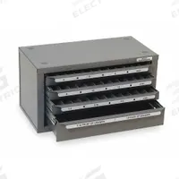 HUOT Counterbore Dispenser: 39 Compartments, For 1/4 in to 1/2 in/#4 to #12 Counterbores (MPN 13570). Key specifications — Brand: HUOT.
