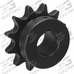 TSUBAKI Single Strand Sprocket: 40, For 1/2 in Chain Pitch, 3/4 in Bore Dia, 12 Teeth, Steel (MPN 40B12F-3/4). Key specifications — Brand: TSUBAKI.