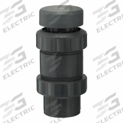 PLAST-O-MATIC Vacuum Breaker: FNPT, 1 1/2 in Pipe Size, Unfinished, Polypropylene, 36°F – 180°F - Atmospheric Vacuum Breakers
