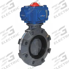 HAYWARD Butterfly Valve: For Fluids/Water Media, 80 psi Actuator Air Pressure - Max, Air to Spring (MPN PCSBYV114VA9). Key specifications — Brand: HAYWARD; Pilot Solenoid Voltage: 115V AC.