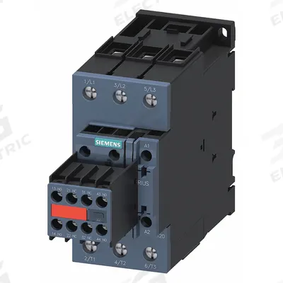 Siemens Magnetic Contactor: 3 Poles, 24V DC, 80 A - Safety Contactors