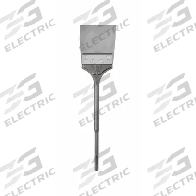 MILWAUKEE Floor Scraper: 6 in Head Wd, 25 in Overall Lg - Floor Scrapers for Rotary Hammer Drills