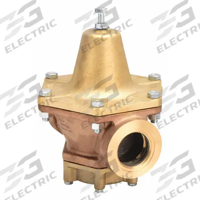 CASH VALVE Pressure Regulator: FNPTF x FNPTF, 1 in x 1 in, Bronze, 20 psig to 60 psig - Bronze General Purpose Pressure Regulators