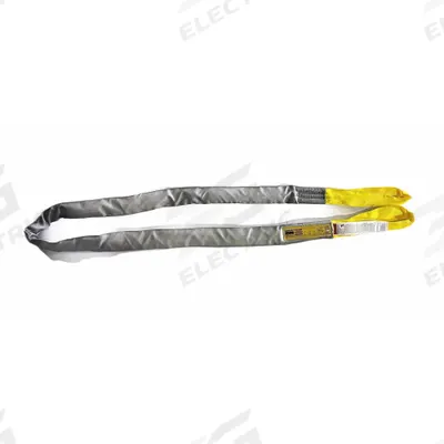 Dayton Round Sling: Type 3, Polyester, Polyester, 10 ft Sling Lg - Abrasion-Resistant Eye Round Slings
