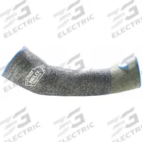 HEXARMOR Knit Sleeve: Cut Level A6, With Thumbhole, 18 in Lg, M, Aramid, 13 ga Thick, Gray/Green (MPN 2044-M (8)). Key specifications — Color: Green; Brand: HEXARMOR.