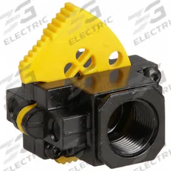 SPEEDAIRE Air Line Lockout Valve: 3/4 in NPT, 3/4 in NPT Outlet Size, 123 psi Max Op Pressure, 4ZM29. Key specifications — attr110771: 4ZM29; attr110802: Standard Modular Connectors.