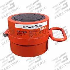 POWER TEAM Standard Hydraulic Rams: Single Acting, 100 ton Nominal Capacity, 2 in Nominal Stroke Lg (MPN RSS1002). Key specifications — attr98927: POWER TEAM.