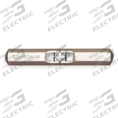 STARRETT Pocket Level: Nonmagnetic, 3 1/2 in x 3/8 in x 1/2 in, No Sharp Edges, Steel - Pocket Levels