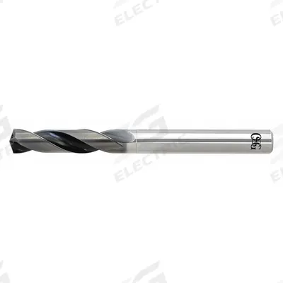 OSG A BRAND Screw Machine Drill Bit: 21/64", WXL-Coated Carbide - Coolant-Through Solid Carbide Screw-Machine Length Drill Bits for Stainless Steel & Super Alloys