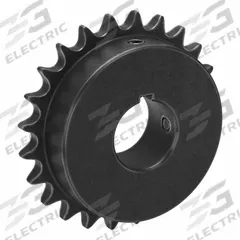 TRITAN Sprocket: 40, For 1/2 in Chain Pitch, 1 1/4 in Bore Dia, 24 Teeth, 3.831 in Pitch Dia, Steel (MPN 40BS24H X 1 1/4). Key specifications — Brand: TRITAN.