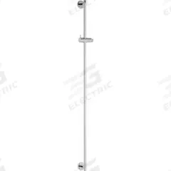 CHICAGO FAUCETS Slide Bar: Stainless Steel, Chrome Plated Finish, Anchors/Wood Screws (MPN 9800-148CP). Key specifications — Finish: Chrome Plated; Product Type: Wall Mounted Grab Bar; Brand: CHICAGO FAUCETS; Material: Stainless Steel.