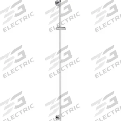 CHICAGO FAUCETS Slide Bar: Stainless Steel, Chrome Plated Finish - Slide Bars for Handheld Showerheads