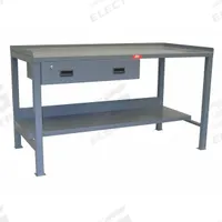 JAMCO Workbench: Fixed Ht, Steel, 60 in x 30 in, 3,000 lb Overall Load Capacity, Gray (MPN UJ360GP). Key specifications — Brand: JAMCO.