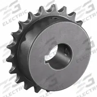 TRITAN Roller Chain Sprocket: 08B, For 1/2 in Chain Pitch, 25 mm Bore Dia, 21 Teeth, Steel (MPN 08BS21H X 25). Key specifications — Brand: TRITAN.