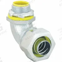 Liquid-Tight Conduit Fitting: Steel/Iron, 4 in Trade Size, Insulated, 90° Elbow (MPN 3556). Key specifications — Insulated: Insulated; Box Connection: 4 in MNPT; Hazardous Location Rating: Class II, Division 1 and 2; Brand: RACO.