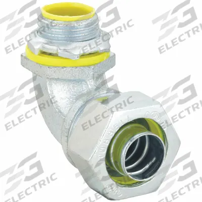 RACO Liquid-Tight Conduit Fitting: Steel/Iron, 4 in Trade Size, Insulated - 90° Hazardous Location Liquid-Tight Conduit Fittings
