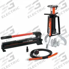 POSI LOCK Hydraulic Ram Puller: 50 ton Capacity with Attachments, 50 ton Cylinder Nominal Capacity (MPN PTPHC-116C). Key specifications — attr98874: POSI LOCK; attr96739: Two Speed Manually Operated Pump; attr1177737: Two Speed Manually Operated Pump.