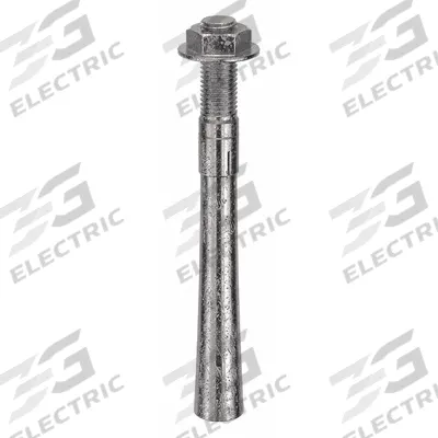 MKT FASTENING Wedge Anchor: 10 in Overall Lg, 7/8 in Dia, 7/8"-9 Thread Size, Stainless Steel - 316 Stainless Steel Wedge Anchors