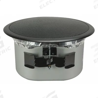 SOUNDTUBE Speaker: Passive, 2-Way, 8 ohm Impedance, 14 3/4 in Overall Wd, 9 in Overall Ht - Ceiling-Mount Speakers