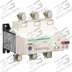 SCHNEIDER Overload Relay: Thermal Protection, 3 Poles, 1NO/1NC, Phase Loss Sensitivity, 90 A – 150 A (MPN LR9D5369). Key specifications — Brand: SCHNEIDER; Auxiliary Contact Form: 1NO/1NC; Compatible Contactor Series: TeSys Deca; Terminal Connection Type: Screw Clamp Terminals; Maximum Voltage Rating: 690V AC; Phase Loss Sensitivity: Yes; Thermal Units Required: None (Relay Includes Integrated Bimetallic Elements); Compatible Contactors: TeSys Deca (115 to 150 Amp Models).