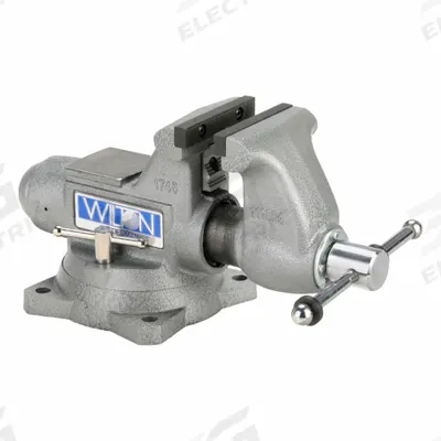 WILTON Combination Vise: Heavy Duty, Enclosed, 4 1/2 in Jaw Face Wd - Combination Bench & Pipe Vises