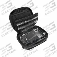 MERET USA Drug Module: 10 1/4 in L x 6 1/4 in W x 5 11/16 in D, Tarpaulin, Black, 11-20 in/21-30 in (MPN M8101J-TB). Key specifications — Color: Black; Closure Type: Zipper; Features: Provides the Most Versatile Organization and Quick Access to a Variety Medications; Brand: MERET USA.