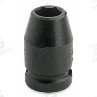PROTO Impact Socket: 3/8 in Drive Size, SAE, 7/16 in Socket Size, 6-Point, Std, 1 3/32 in Overall Lg (MPN J7214H). Key specifications — attr1215501: PROTO; attr1215515: Black Oxide; attr1215518: 7/16 in.