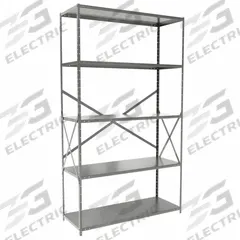 HALLOWELL Metal Shelving: Standalone, Heavy-Duty, 48 in x 18 in, 84 in Overall Ht, 5 Shelves (MPN F7710-18HG). Key specifications — attr41760: Steel; attr41761: Steel; attr37625: Unassembled; attr37628: Gray; attr33609: HALLOWELL.