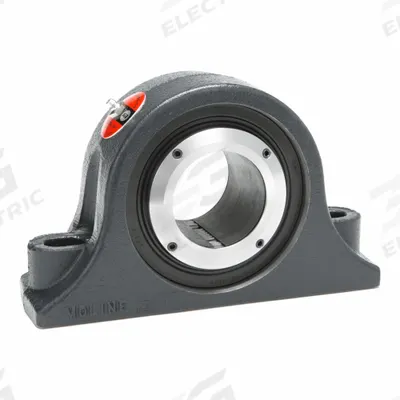 MOLINE BEARING Pillow Block Bearing: 2 3/16 in Bore, Spherical Roller Bearing, Cast Iron - Expansion Pillow Block Spherical Roller Bearings