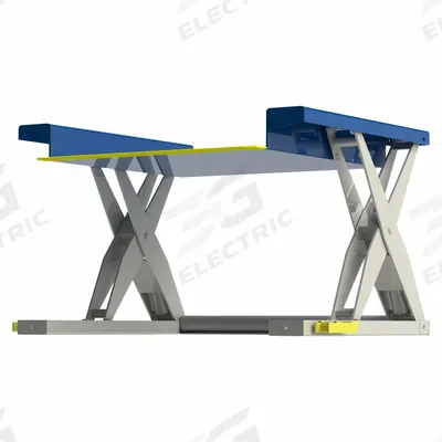 SOUTHWORTH Scissor Lift Table: Electric, 2,000 lb Load Capacity, 35 in Max Lifting Ht - Fixed-Top Electric Lift Tables