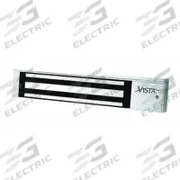 SECURITRON Electromagnetic Lock: 7 1/4 in Lg, 1/2 in Wd, 1 1/2 in Ht (MPN V2M600DB). Key specifications — Release Delay: Instantaneous; Series: VM600; Material: Steel; Brand: SECURITRON.