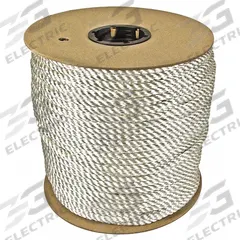 APPROVED VENDOR General Purpose Utility Rope: Twisted, 1/2 in Dia, 1,275 lb Working Load Limit (MPN 53843-0200). Key specifications — Brand: APPROVED VENDOR; Rope Type: Dynamic.