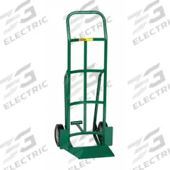 APPROVED VENDOR General Purpose Hand Truck: 800 lb, Flow-Back Handle, Green, Steel, Flat-Free (MPN TF-360-8S). Key specifications — Brand: APPROVED VENDOR; Color: Green.