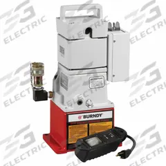 BURNDY Hydraulic Pump: 10,000 psi Max. Op Pressure, 18 cu in/min Displacement @ 10,000 psi, 115V AC (MPN EPP10). Key specifications — attr941810: EPP10.
