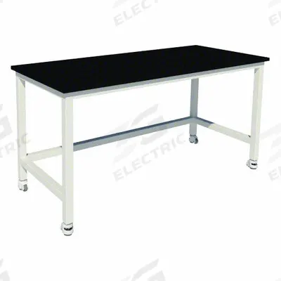 INSTOCK Heavy Duty Table: 30 in Overall Wd, 36 in Overall Ht, 6 ft Overall Lg, Phenolic - Fixed-Height Laminate Surfaced Lab Tables