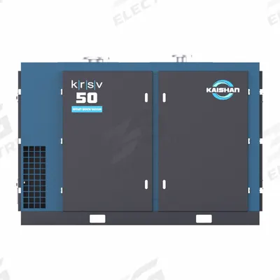 KAISHAN Vacuum Pump: 22 kW_30 hp, 3 Phase, 460V AC, 982 cfm Free Air Displacement - High Vacuum Rotary Vane Pumps