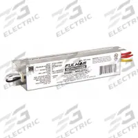 FULHAM Fluorescent Ballast: 277V AC, 1/2 Lamps Supported, 6 1/2 in Overall Lg, 1 1/2 in Overall Wd (MPN WH3-277-L). Key specifications — attr1125022: (1) FC12T5; attr239899: FULHAM; attr1125144: 2.