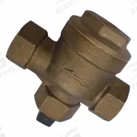 Steam Trap: Bronze, 1/2 in FNPT, 5,950 lb/hr, 250 psig Max., 345°F Max., In-line (MPN 2GW). Key specifications — Brand: BARNES & JONES; Installation Orientation: Horizontal.