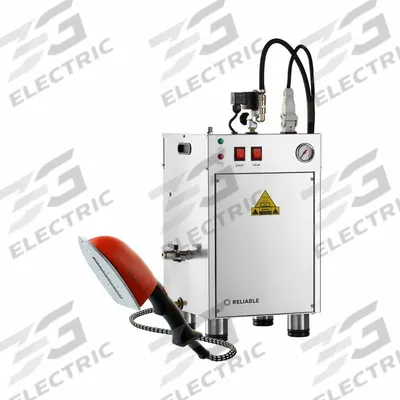 RELIABLE Pressurized Steam Cleaner With Wand: 20 1/2 in Overall Lg, No Auto Shutoff - Garment Steamers