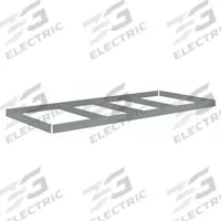 TENNSCO Shelf: 84 in x 30 in, 1,500 lb Load Capacity, Gray, Shelf (MPN ZLES-8430). Key specifications — Includes: (4) Beams; Shelf Configuration: Single Straight; Color: Gray; Frame Material: Steel; Brand: TENNSCO; Frame Finish: Zinc Plated; Product Type: Shelf.