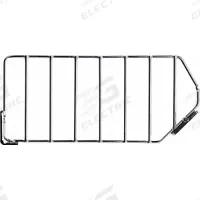 QUANTUM STORAGE SYSTEMS Bin Divider: 4 3/4 in x 2 1/8 in, Not Electrostatic Discharge Conductive (MPN DMB510C). Key specifications — Compatible Manufacturer Model Number: QMB510C; Brand: QUANTUM STORAGE SYSTEMS.