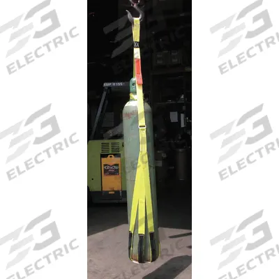 LIFT-ALL Gas Bottle Sling: Metal, 1,000 lb Wt Capacity, For 20 in Min. to Max. Drum Dia - Gas Bottle Slings