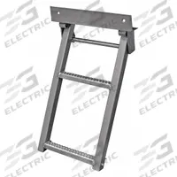 BUYERS PRODUCTS Retractable Truck Step: 14 1/4 in Step Wd, 2 1/4 in Step Dp, Stainless Steel, Silver (MPN RS2SS). Key specifications — Material: Stainless Steel; Color: Silver; Step Tread: Non-Slip.
