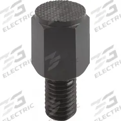 KIPP Positioning Foot w/Serrated Face: External Threads, Serrated, Steel, M6 Thread Size, RoHS (MPN K0299.406020). Key specifications — Brand: KIPP.