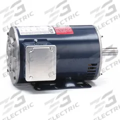 LEESON General Purpose Motor: Rigid Base Mount, Open Drip Proof, 1 1/2 hp, 575V AC, 1,755 RPM (MPN 145TTDR16061). Key specifications — Brand: LEESON; Nameplate Voltage @ 60 Hz: 575V AC; Full Load Current @ 60 Hz: 1.8 A; Nameplate RPM @ 60 Hz: 1,755 RPM; Motor Enclosure: ODP.