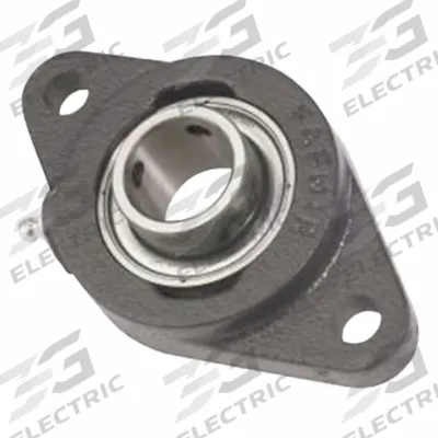 TIMKEN Flange Mount Bearing: Radial Ball, 1 3/16 in Bore, Cast Iron, Set Screws - General Purpose Flange-Mount Ball Bearings