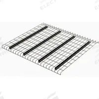 HUSKY RACK & WIRE Pallet Rack Decking: 58 in x 36 in, Waterfall, Std Wire Decking, 6 ga Decking (MPN 3658A4). Key specifications — Wire Decking Style: Standard; Finish: Galvanized; Brand: HUSKY RACK & WIRE; Material: Steel; Decking Edge: Waterfall; Color: Silver.