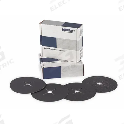 HIRETECH Floor Sanding Disc: 7 in Abrasive, For HT7 Series, 120 Grit - Abrasives for Floor Sanders